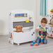 LIBERTY HOUSE TOYS Storage Unit TFLH024CD Medium-density fibreboard and Fabric 3+ 630 (W) x 300 (D) x 840 (H) mm White