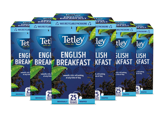 Tetley English Breakfast Tea Bags Pack of 25