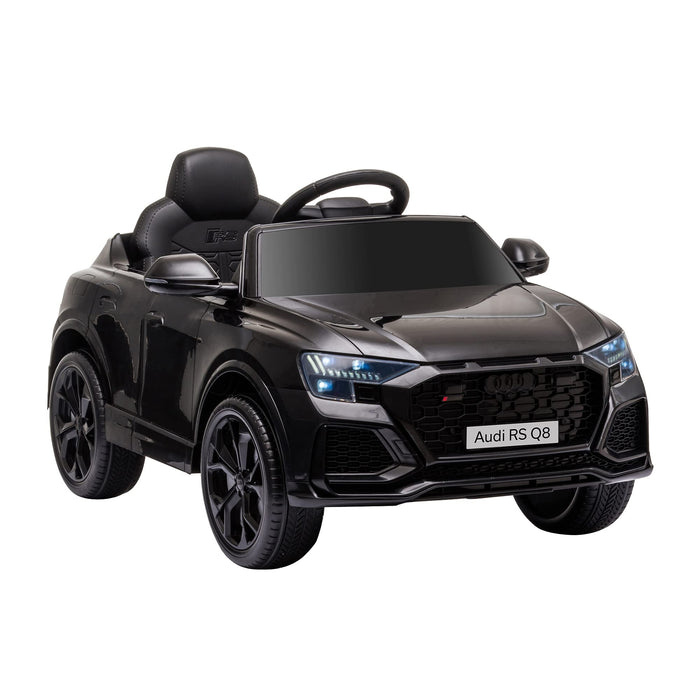 HOMCOM Audi RS Q8 6V Kids Electric Ride On Car Toy with Remote USB Black