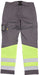 BLÅKLÄDER Trousers 15641811 Cotton, PL (Polyester) Mid Grey, Yellow Size 32S