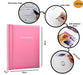 ARPAN Photo Album CL-SM40PK-PACK-3 20 Sheets Pink Pack of 3