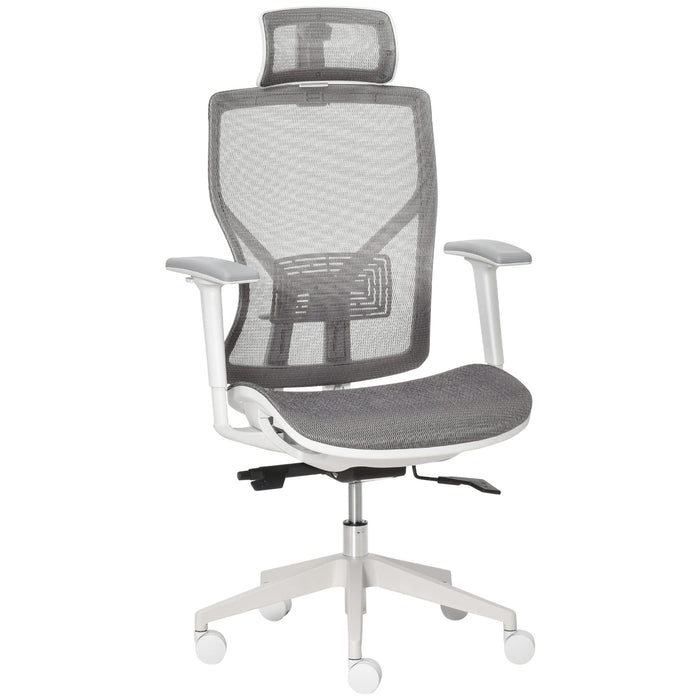 Vinsetto Ergonomic Office Chair Mesh 3D Grey