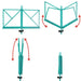 A-Star Music Stand Rocket Turquoise