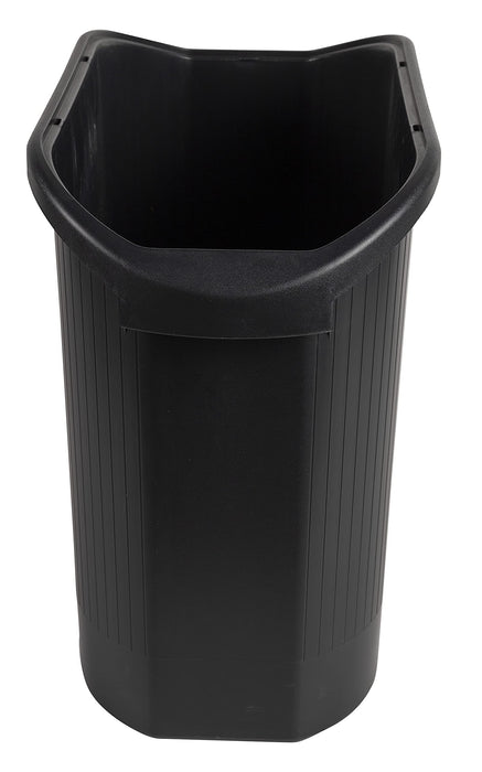 Exacompta Waste Paper Bin Topline 26L 24 x 48 x 36.5 cm Black