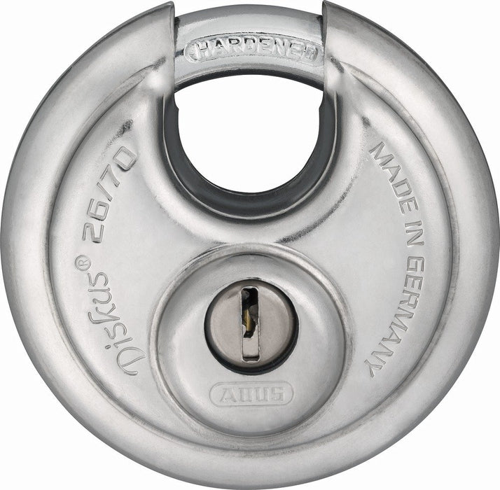 ABUS Discus Padlock 26/70 Hardened Steel