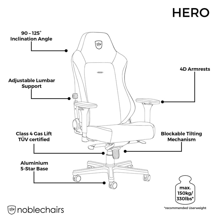 Noblechairs Hero Gaming Chr Fallout