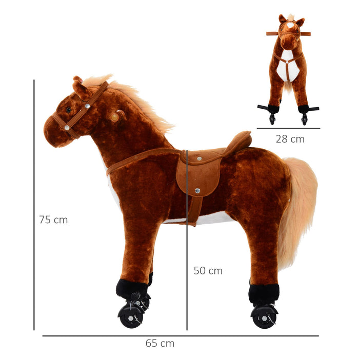 HOMCOM Rocking Horse 330-016BN 3+ years