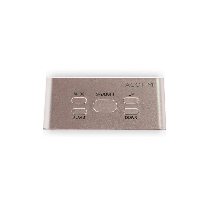 Acctim Digital Alarm 15830 8.2 x 3.9 x 8.2 cm Rose Gold