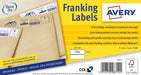 Avery FL08 Franking Labels Self Adhesive 155 x 40 mm White 500 Sheets of 2 Labels