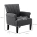 HOMCOM Armchair Grey 770 x 880 mm