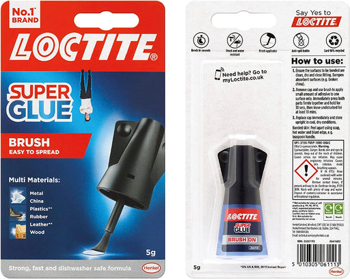 Loctite Super Glue Brush On Liquid 5g - 2633193