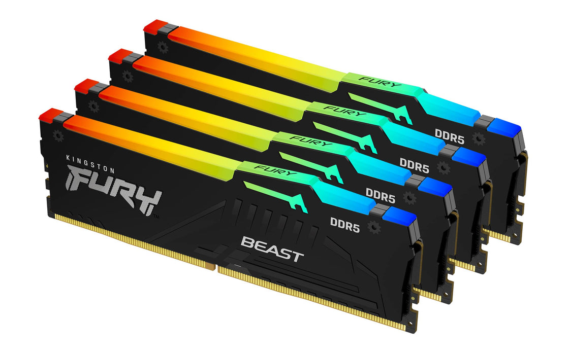 64GB 5600 DDR5 DIMM Kit4 FURY Beast RGB