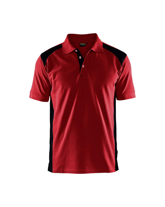 BLÅKLÄDER T-shirt 33241050 Cotton, PL (Polyester) Red, Black Size S