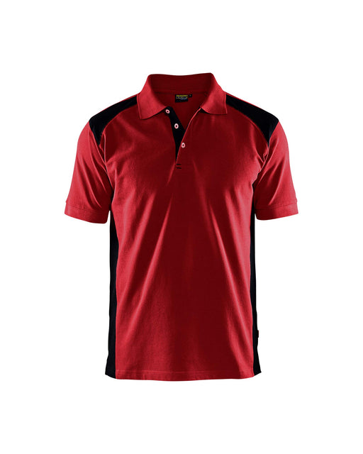 BLÅKLÄDER T-shirt 33241050 Cotton, PL (Polyester) Red, Black Size XXXL