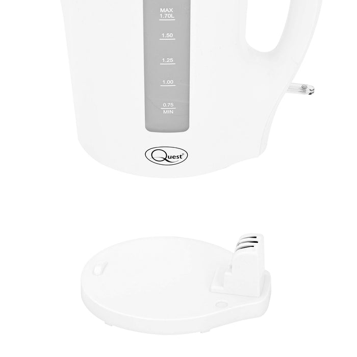 ValueX Cordless White Jug Kettle 1.7L