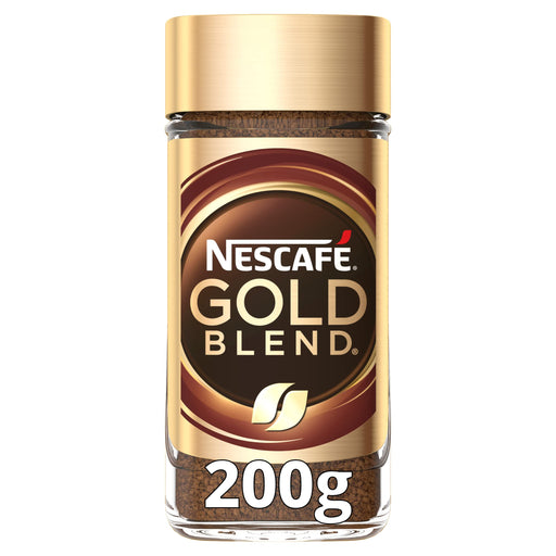 Nescafe Gold Blend Rich & Smooth Caffeinated Instant Coffee Jar 200 g