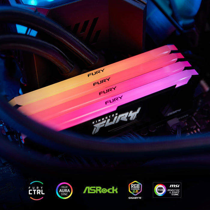 32GB 2666 DDR4 DIMM Kit2 FURY Beast RGB