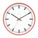 Acctim Analog Clock Red 30 x 30 x 3.8 x 30 cm