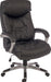 Siesta Luxury Leather Faced Executive Office Chair Black - 6916