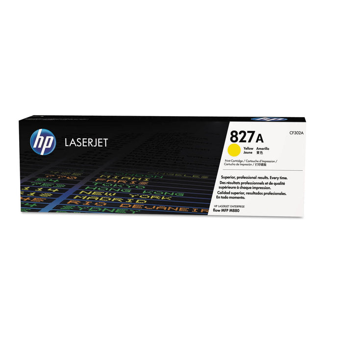 HP 827A Original Toner Cartridge CF302AC Yellow