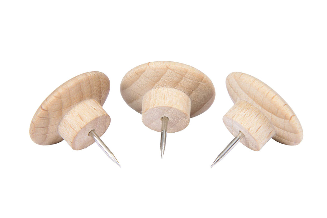 Legamaster 7-145125 Wooden Push pins Beech 20 mm diameter Pack of 25