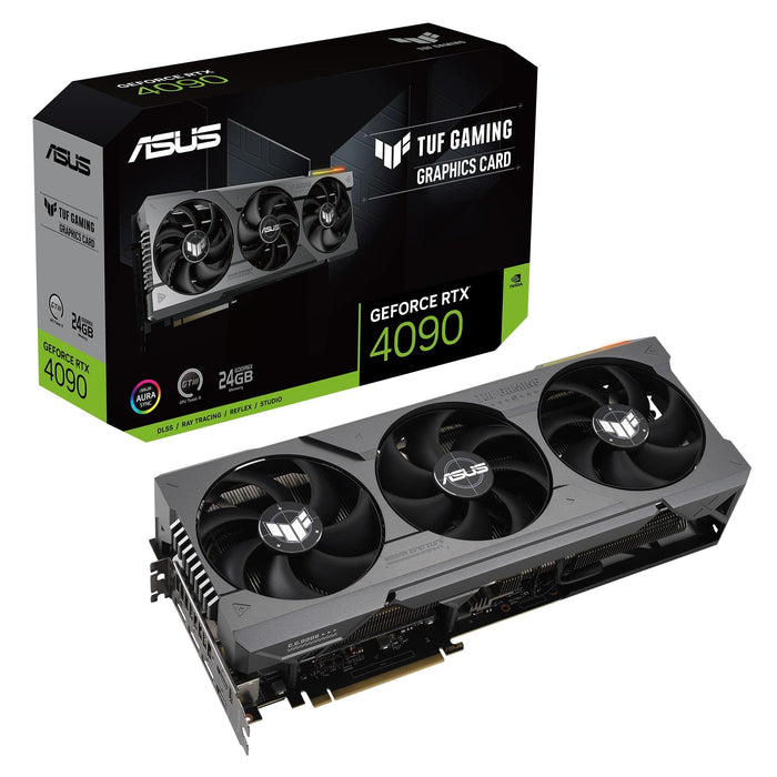 ASUS TUF Gaming GeForce RTX 4090 - Graphics card - NVIDIA GeForce RTX 4090 - 24 GB GDDR6X - PCIe 4.0 - 2 x HDMI, 3 x DisplayPort