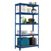 NEO Rack NEO-RACK-XL-BLUE 5 Shelves 900 (W) x 400 (D) x 1,800 (H) mm