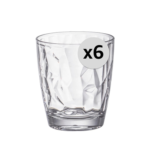 Seco Tumbler PC (Polycarbonate) 380 ml Transparent Pack of 6