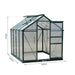 OutSunny Outdoor Greenhouse Waterproof Dark Green 2520 mm x 1900 mm x 2010 mm