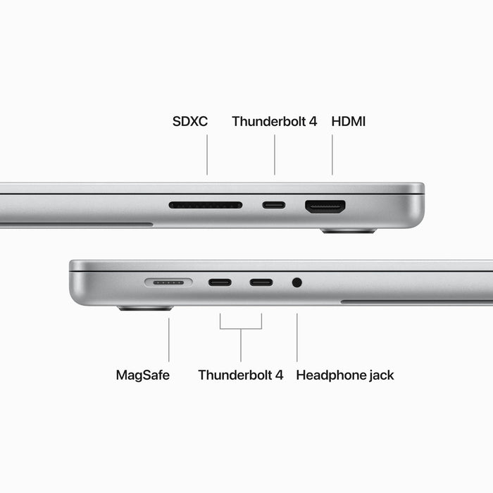 MacBook Pro 16inch - M3Pro 12¿core CPU and 18 core GPU - 36GB RAM - 512GB SSD - Silver - Z1AK