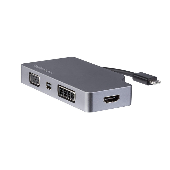 StarTech.com USB-C to HDMI VGA Mini DisplayPort DVI Multiport Adapter