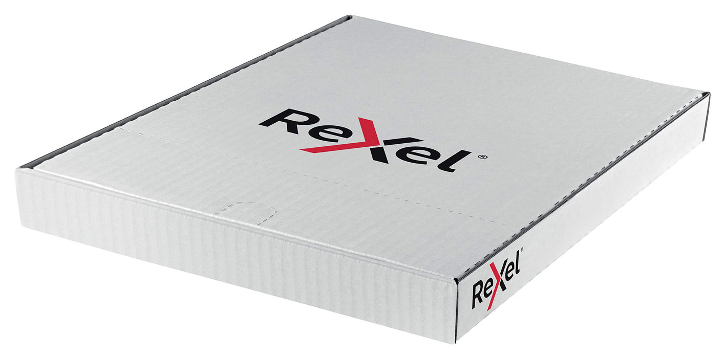 Rexel Punched Pockets A4 Green, Transparent 90 microns Polypropylene Up 11 Holes 12265 Pack of 100