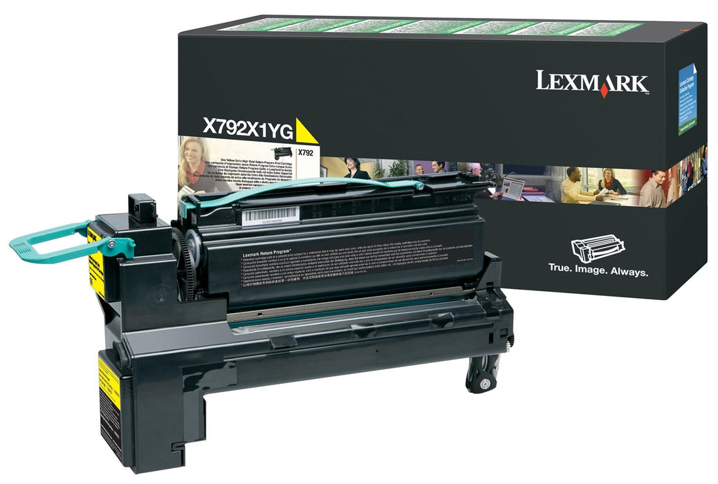 Lexmark X792X1YG Original Toner Cartridge Yellow