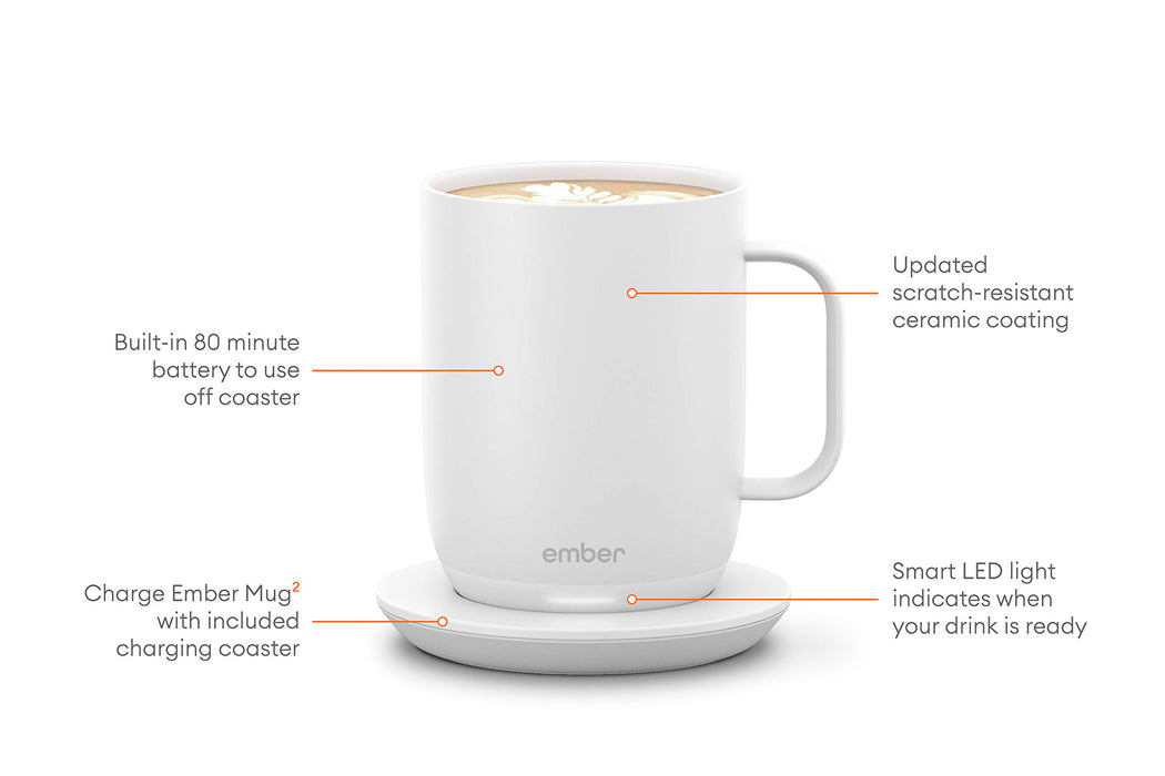 Ember Mug White 14 oz CM191402EU