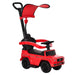 HOMCOM Benz G350 Ride-On Push Along Car Red