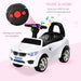 HOMCOM Ride on Car 18-36 months White 370-201WT