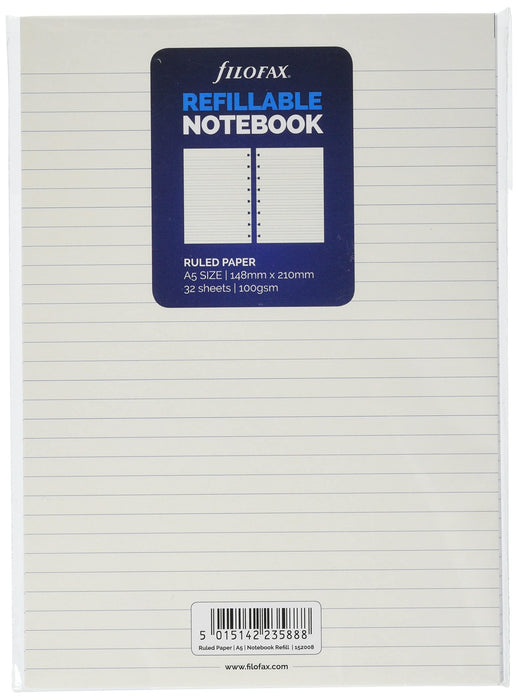 Filofax Notebook Refill 152008 A5