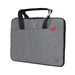 Mobilis Trendy 12.5 to 14 Inch Sleeve Notebook Case Grey and Black