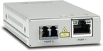 Allied Telesis AT MMC200/LC - Fibre media converter - 100Mb LAN - 10Base-T, 100Base-FX, 100Base-TX - RJ-45 / LC multi-mode - up to 2 km - 1310 nm - TAA Compliant