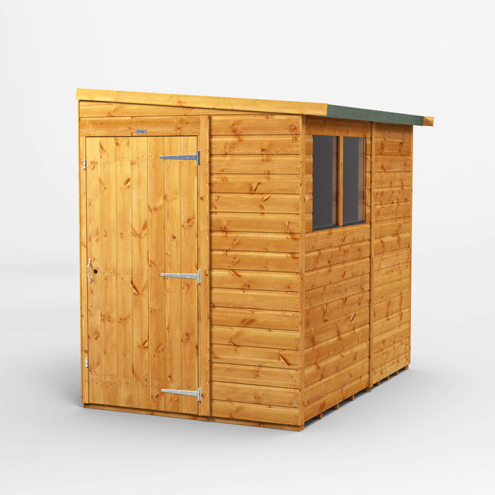 Power Garden Shed 75PP Golden Brown 7x5