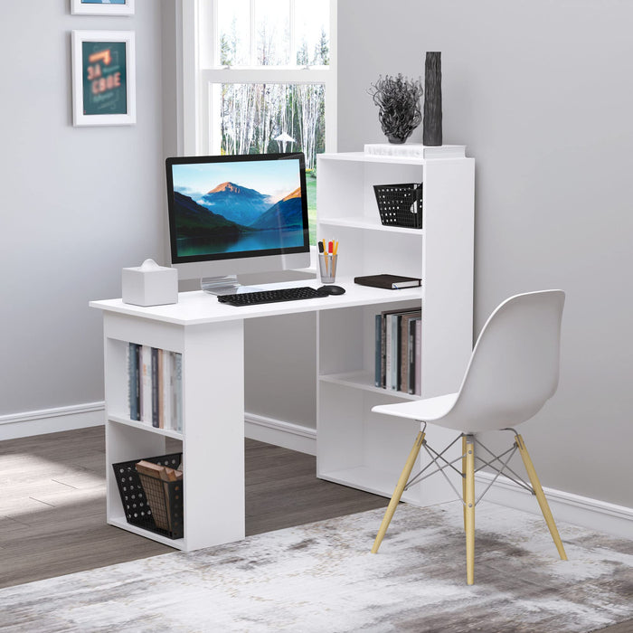 HOMCOM Desk White 550 x 1,200 mm