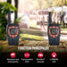 Cobra Two-Way Radio Set AM855 Black Pack of 2