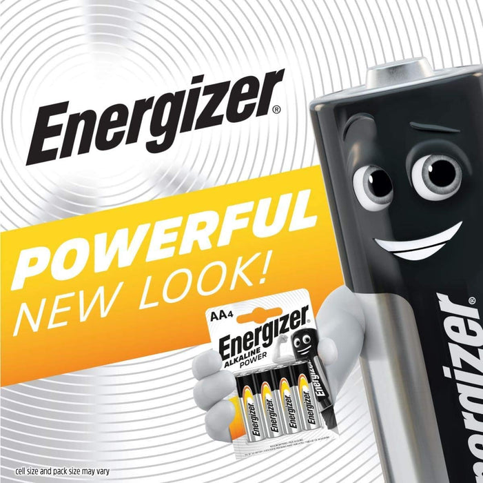 Energizer AAA Alkaline Batteries Power LR03 1.5V Pack of 16