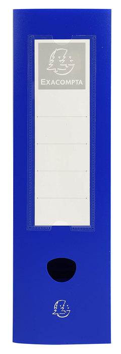 Exacompta Transfer Files 59632E A4 Blue Polypropylene 2.5 x 24 x 3.3 cm Pack of 10