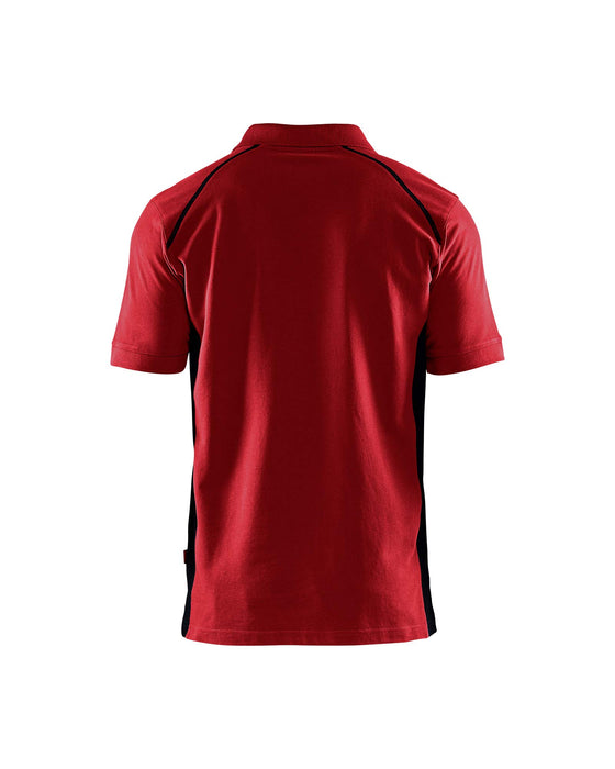 BLÅKLÄDER T-shirt 33241050 Cotton, PL (Polyester) Red, Black Size S