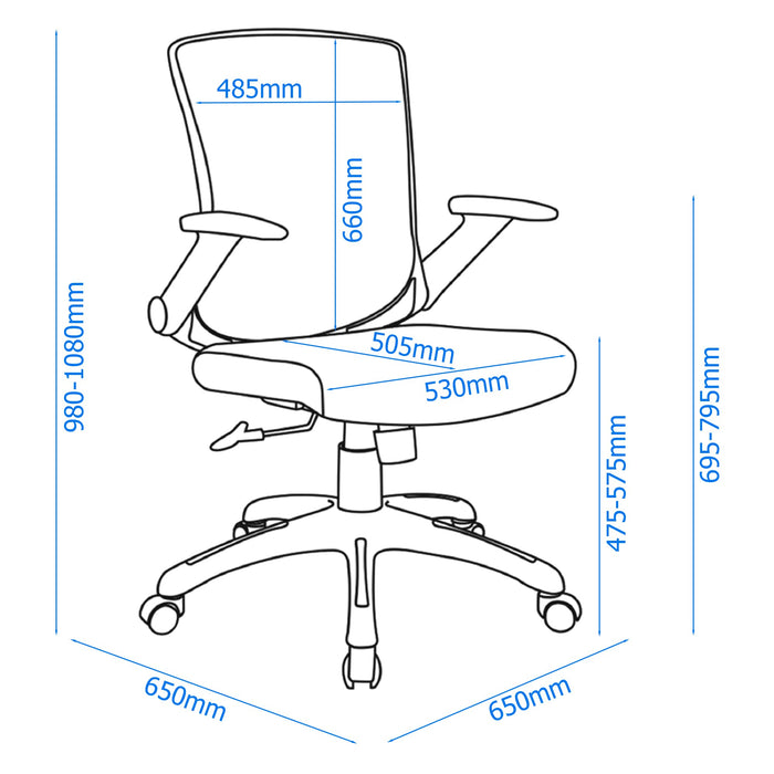 Alphason Home Office Chairs AOC8171BLK Black