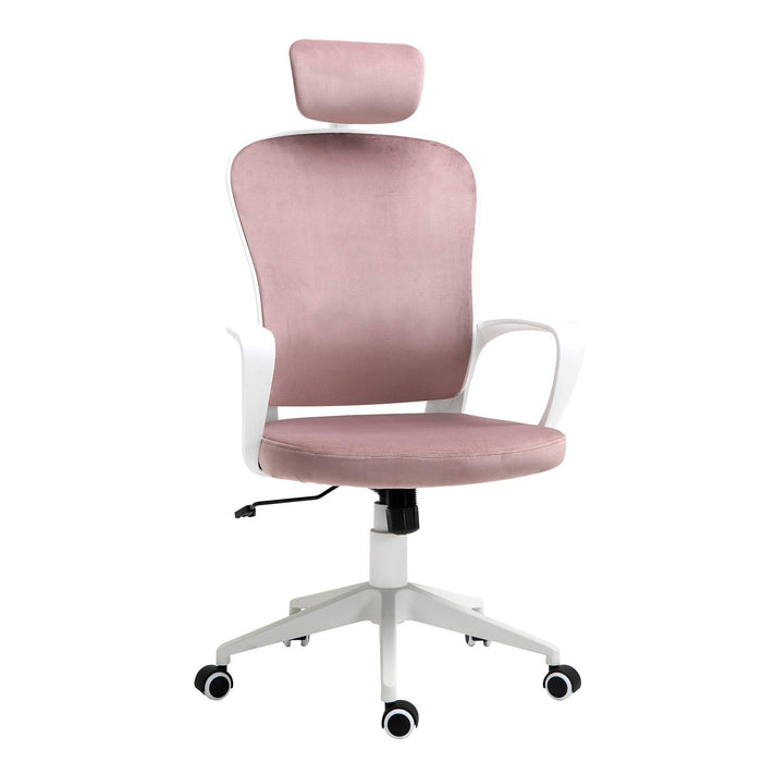 Vinsetto Office Chair 921-327V70PK Pink 64 (W) x 63 (D) x 128 (H) mm