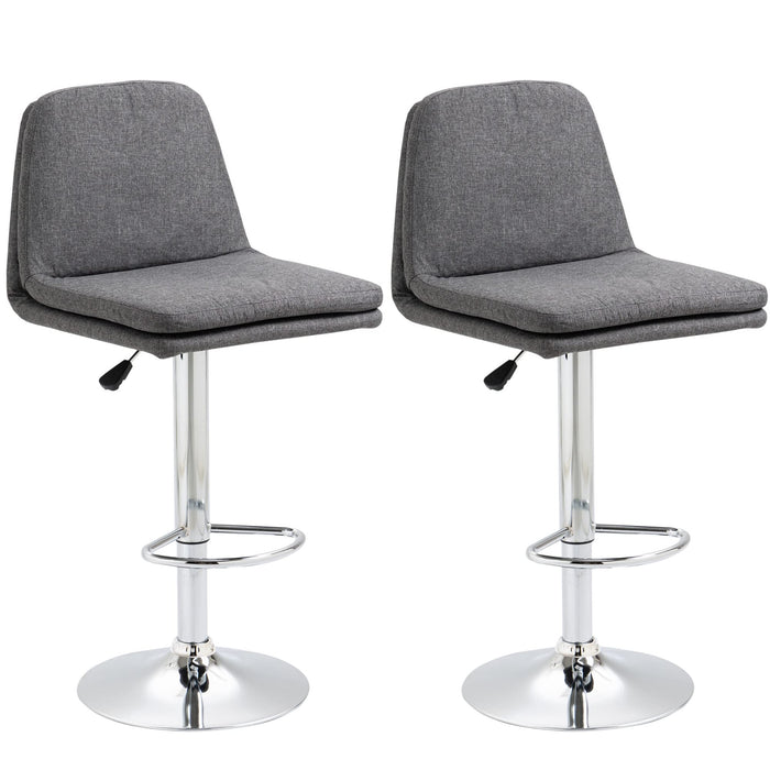 HOMCOM Bar Stool 835-601V70 Grey