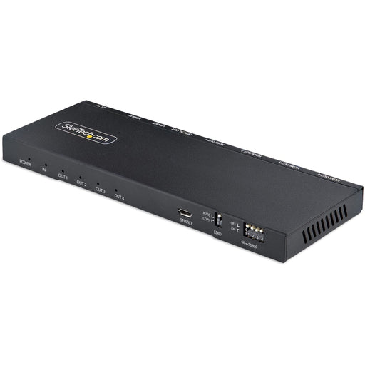 StarTech.com 4-Port 4K 60Hz HDMI 2.0 Video HDMI Splitter with Built-in Scale