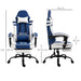 Vinsetto Gaming Chair 921-278V70BU Blue 52 (W) x 62 (D) x 128 (H) mm